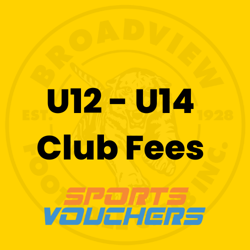 Youth Fees Under 12 to Under 14 Using Sport Voucher Broadview